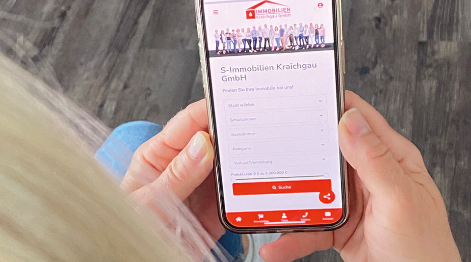 Jetzt auch mobil die Traumimmobilie finden!