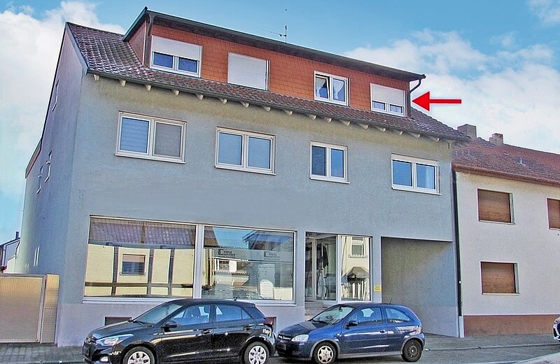 Blick auf die Wohnung