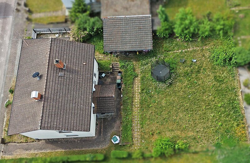 Ansicht von oben