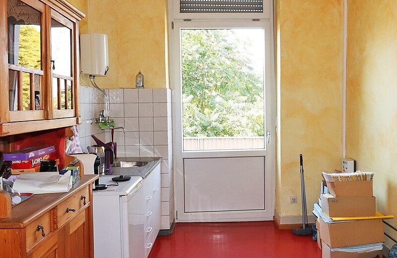 Blick in die Küche