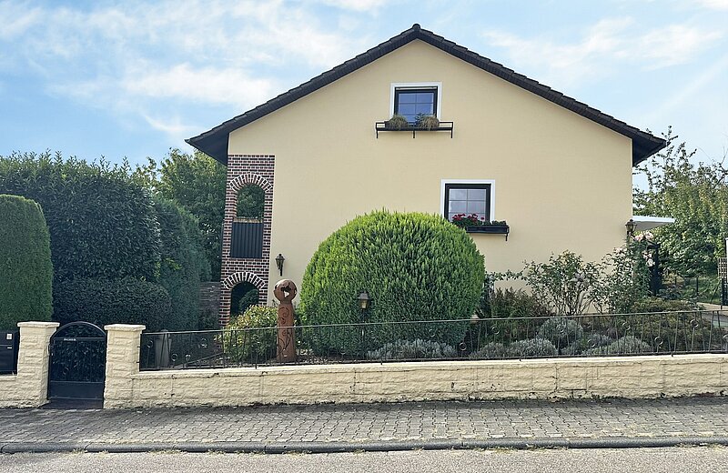 Fronansicht Haus