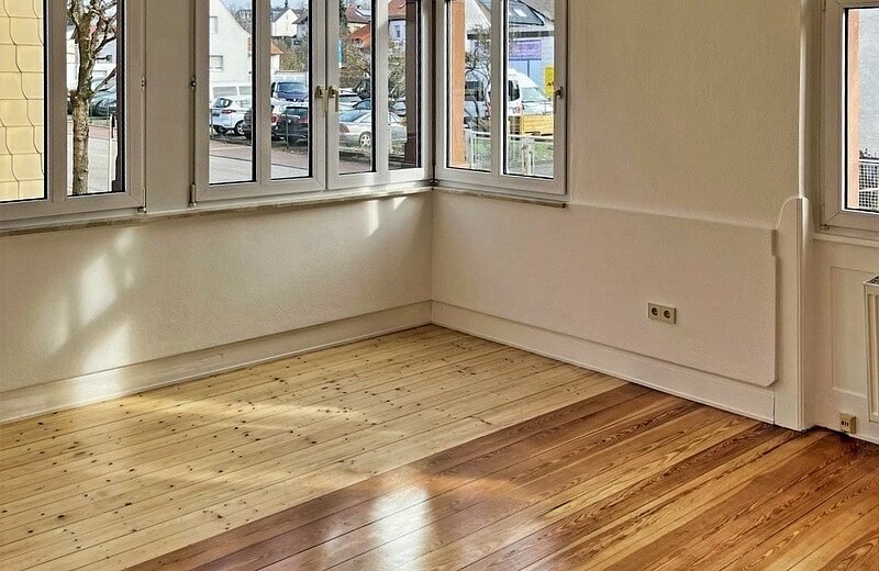 helles Wohnzimmer EG