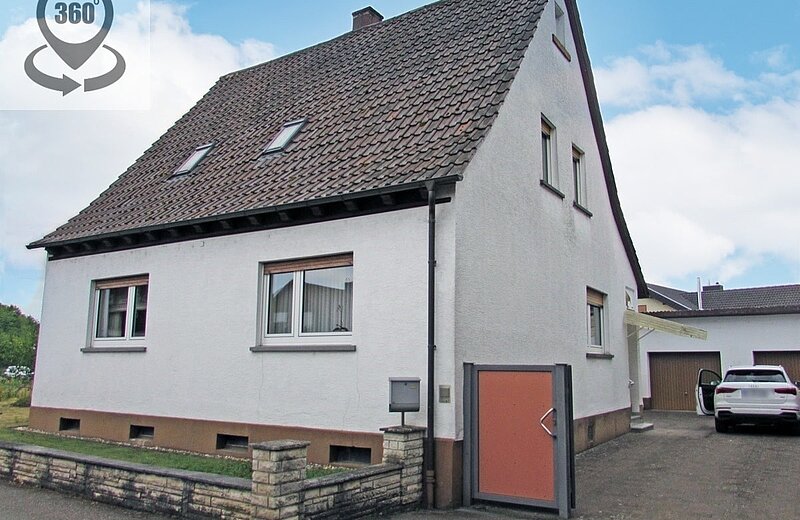 Blick auf das Haus