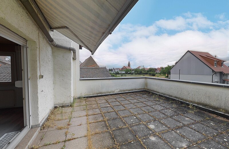 Balkon, Wohnung 1