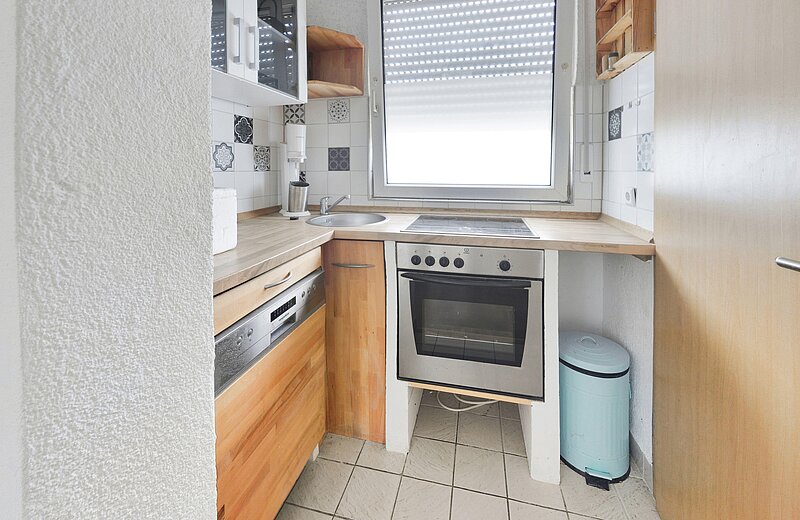 kleine Küche, Apartment EG