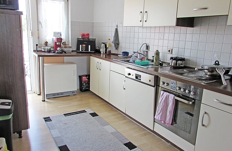 Küche Dachgeschosswohnung