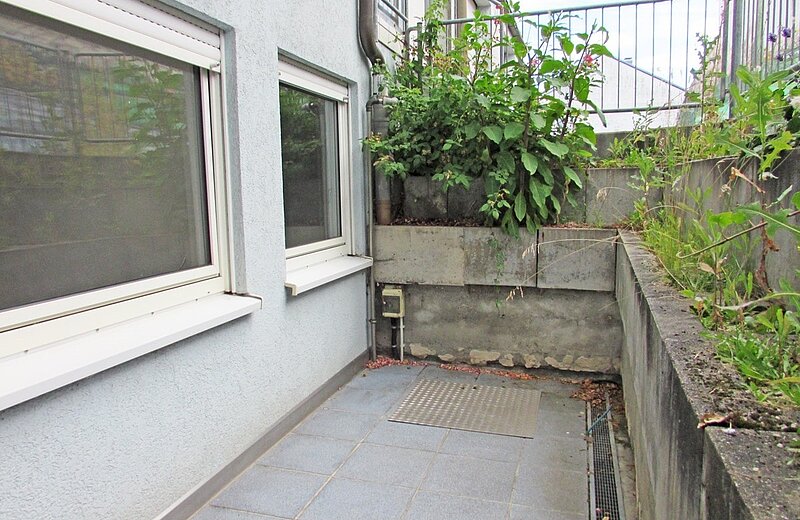 Terrasse Souterrainwohnung