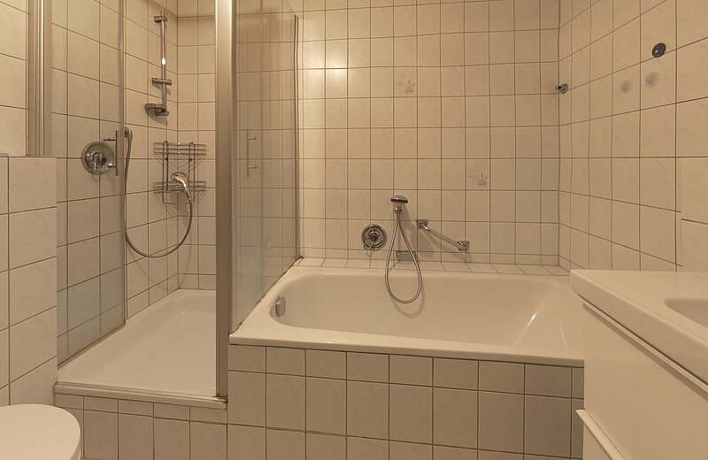 Bad, Maisonettewohnung