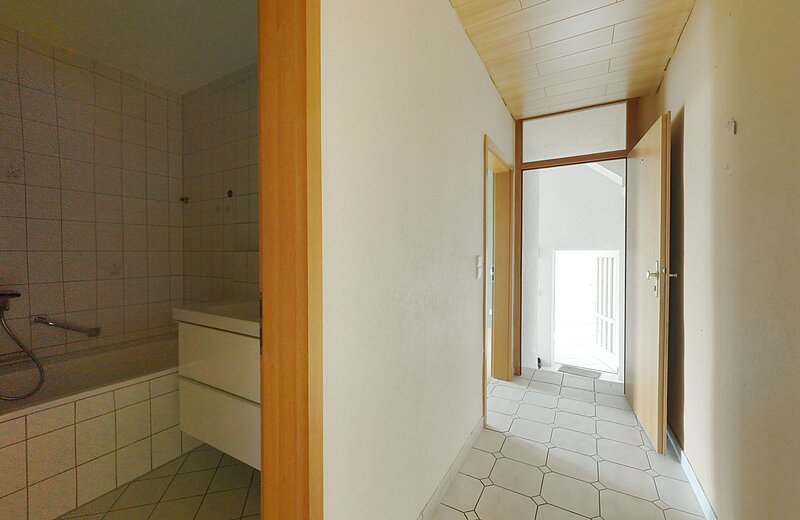 Diele, Maisonettewohnung