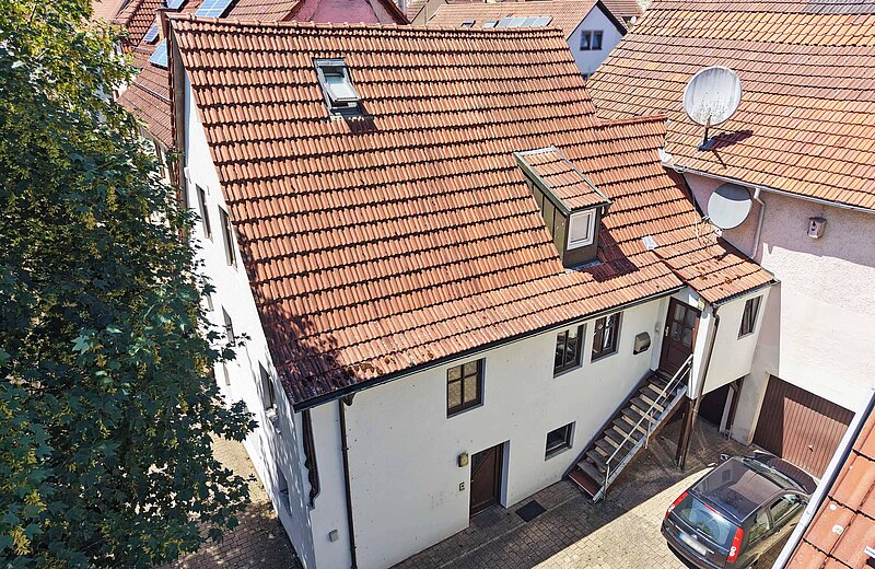 Seitenansicht Drohne