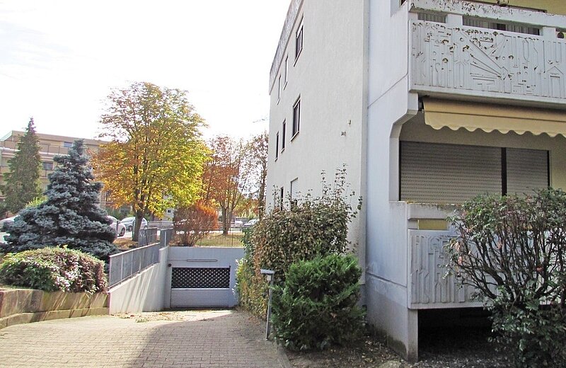 Einfahrt Tiefgarage
