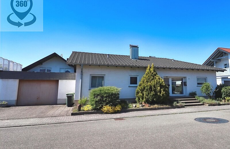 Blick auf das Haus
