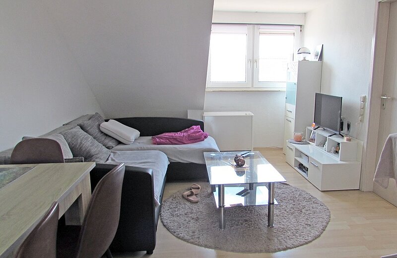 Wohnzimmer Dachgeschosswohnung
