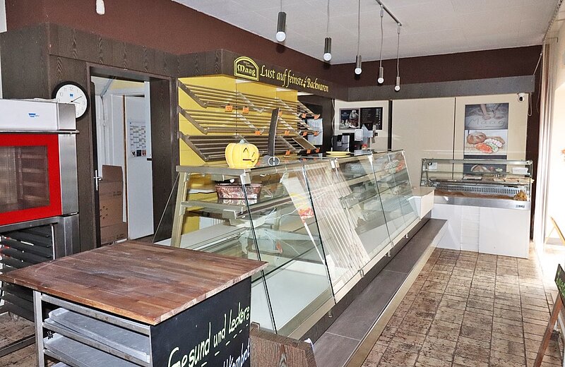 Verkaufsraum ehemalige Bäckerei