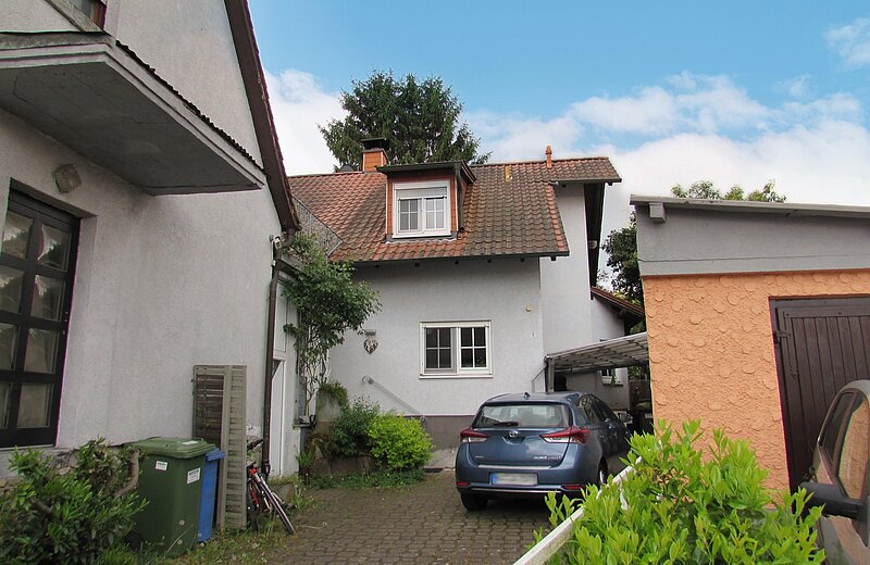 Blick zum Hinterhaus