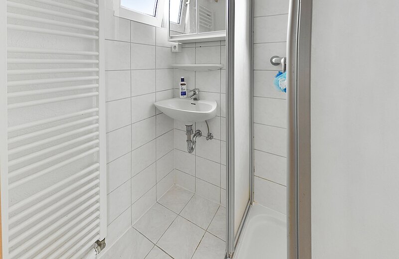 Tageslicht-Duschbad, Apartment EG