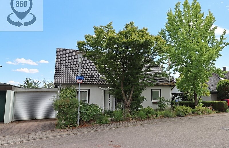 Blick auf das Haus