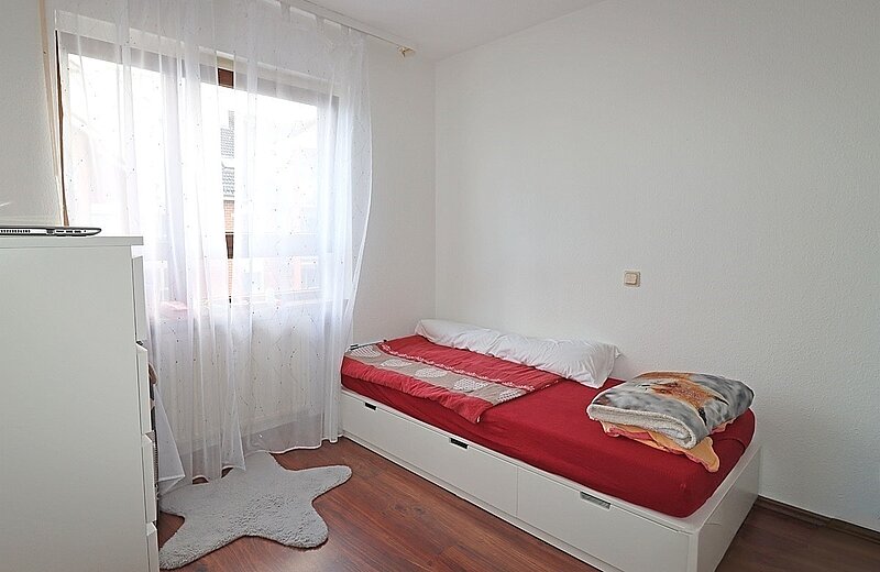 Teilansicht Schlafzimmer