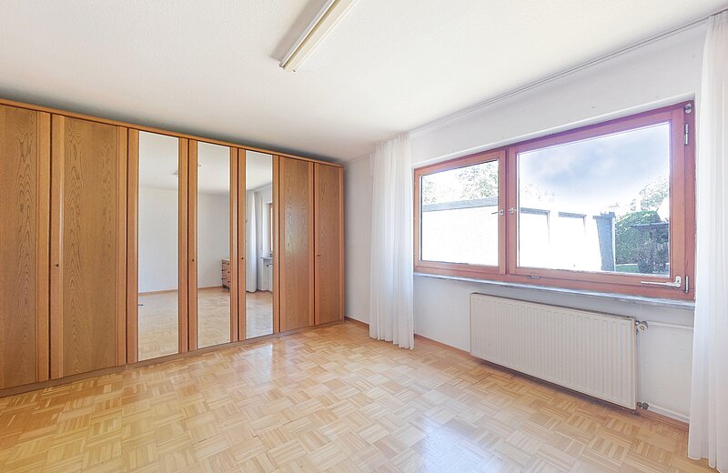 Schlafzimmer im UG