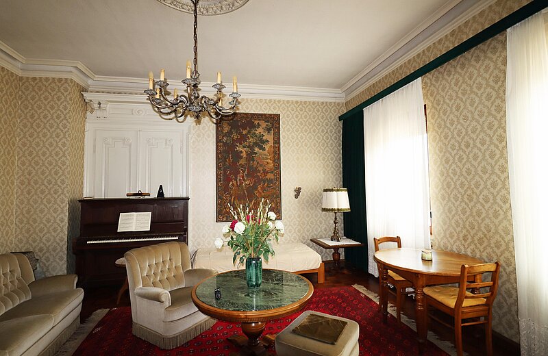 Musikzimmer der Wohnung im OG rechts