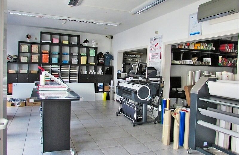 Büro - Verkaufsfläche